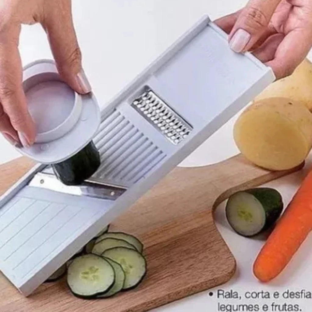 Kit Processador 500ml + Descascador Multifuncional – Aliados Perfeitos na Cozinha