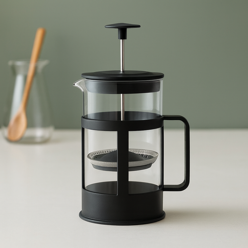 Prensa Francesa Good Coffee 1L Preta – Cafeteira para Café Gourmet