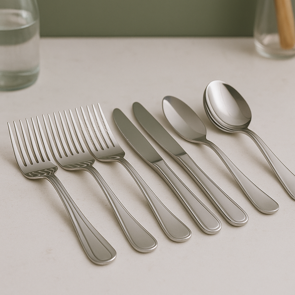 Conjunto de Talheres Elegance 72 Peças – Aço Inox