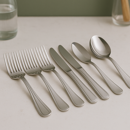 Conjunto de Talheres Elegance 72 Peças – Aço Inox