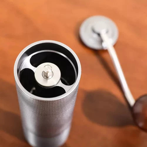 Icoffee Moedor de Café Manual Precision Barista – Ajuste Fino + Pincel