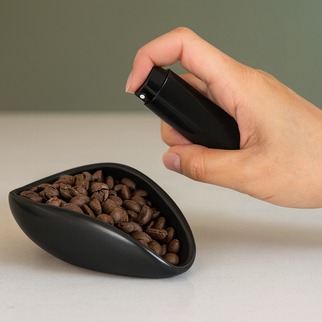 Kit Barista: Bandeja Dosadora com Umidificador de Grãos de Brinde